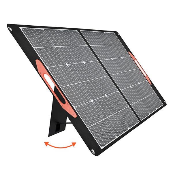 100W Portable Solar Panel Charger for Laptop Smartphones, Waterproof ...